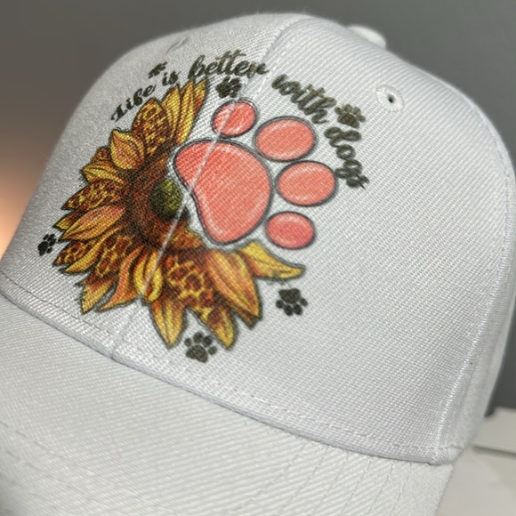 Dog Inspired Baseball Cap (NWOT) - Picture 8 of 9